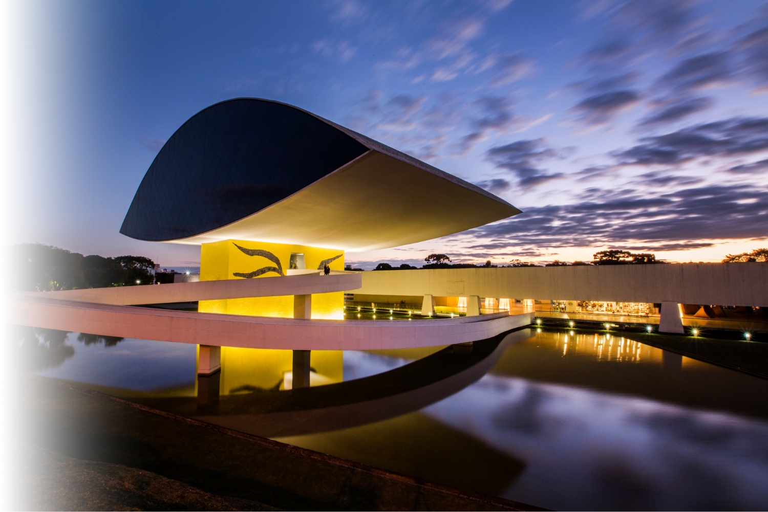 Foto do museu Oscar Niemeyer